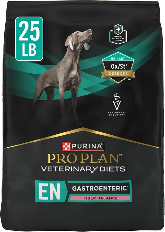 Pro Plan Veterinary Diets Purina EN Fiber Balance Dog Food, 25 lb Bag
