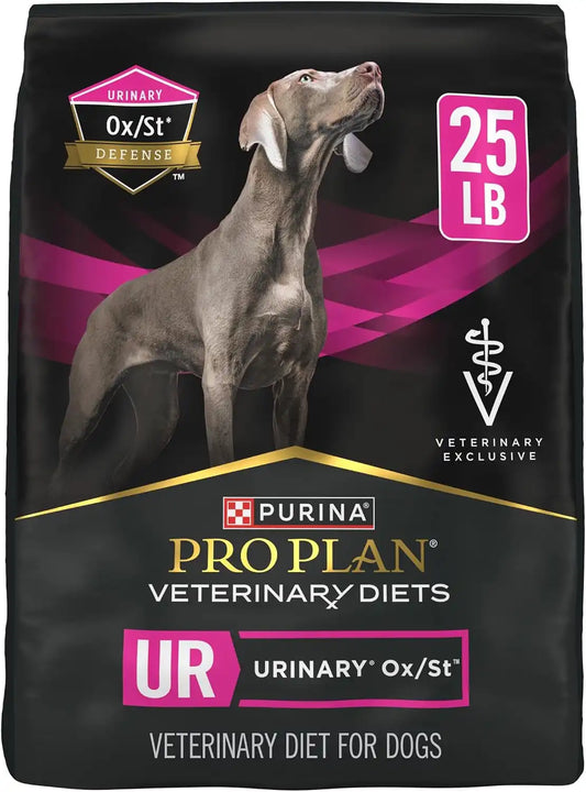 Purina Pro Plan Veterinary UR Urinary Ox/St Dry Dog Food, 25 lb Bag