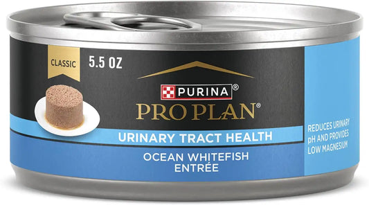 Purina Pro Plan Urinary Tract Wet Cat Food, Ocean Whitefish (24) 5.5 oz