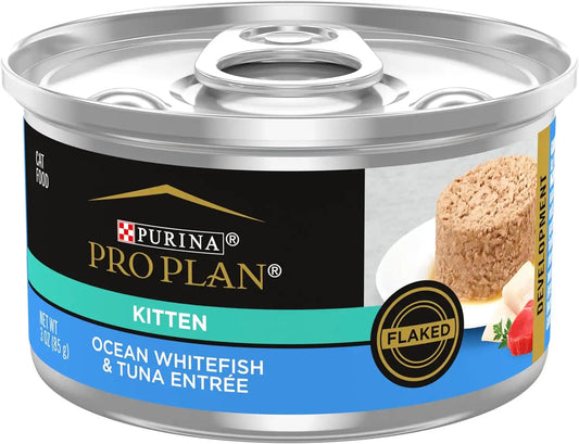 Purina Pro Plan DEVELOPMENT Wet Kitten Food, Flaked, (24) 3 oz