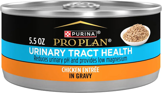 Purina Pro Plan Urinary Tract Wet Cat Food, Chicken in Gravy, (24) 5.5 oz