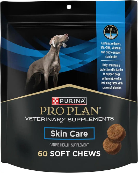 Purina Pro Plan Vet Skin Care Supplement for Dogs, 60 ct