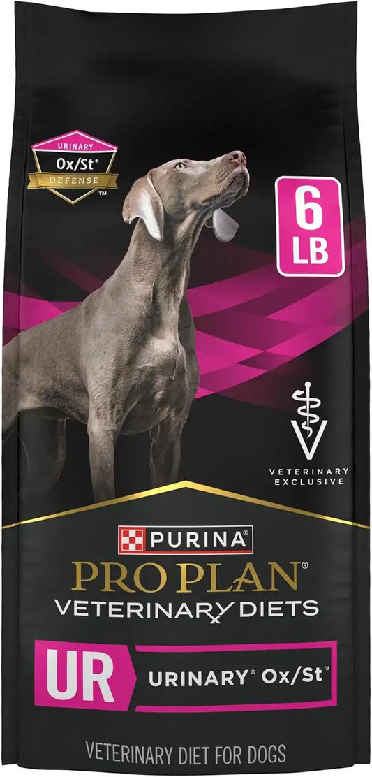 Purina Pro Plan Veterinary UR Urinary Ox/St Dry Dog Food, 6 lb Bag