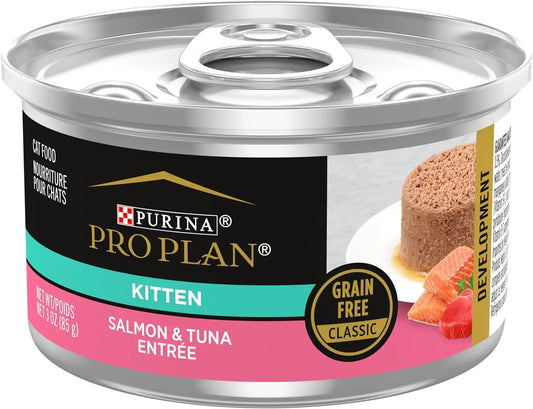 Purina Pro Plan DEVELOPMENT Grain Free Wet Kitten Food, (24) 3 oz