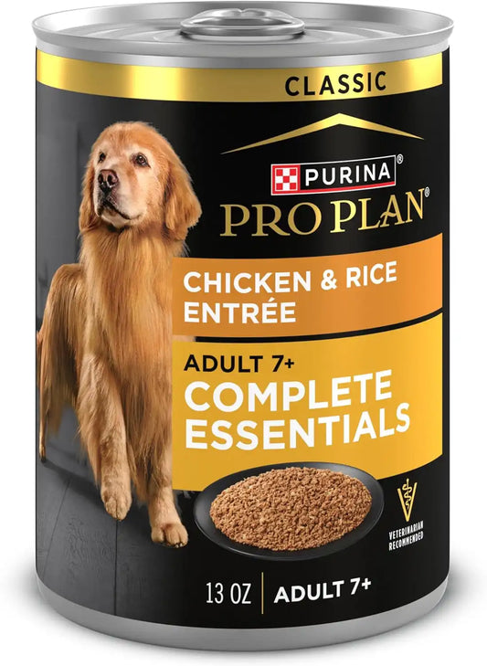 Purina Pro Plan Complete Essentials Classic Pate Senior Dog Food, 13 oz